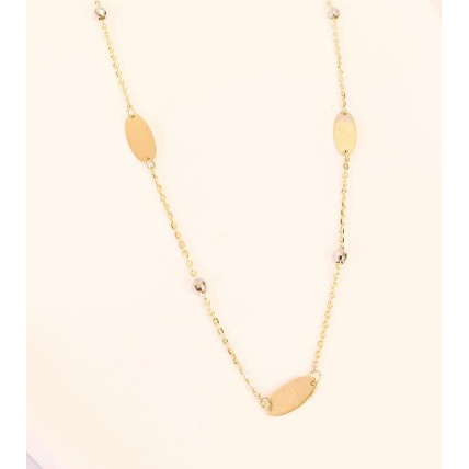 Κολιέ Σε Κίτρινο Χρυσό 14Κ (N181)